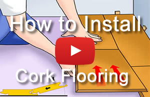 how to install cork flooring